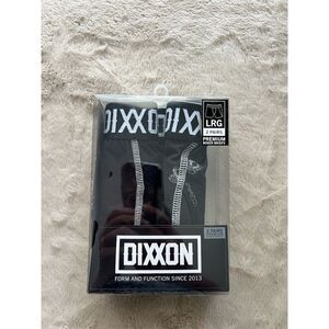 DIXXON Men's Boxer Briefs 2 Pack Black Size L Comfortable Fit